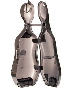 Bam France Hightech Compact Xtra Light 1104XL 4/4 Cello Case with Black Carbon-Look Exterior